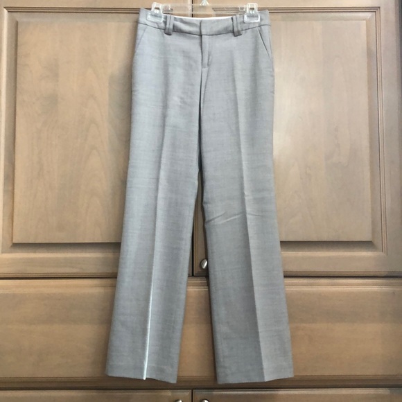 New Banana Republic Martin wool blend straight leg short trousers - Picture 1 of 7